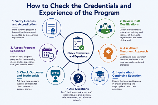 How to Check the Credentials and Experience of the Program